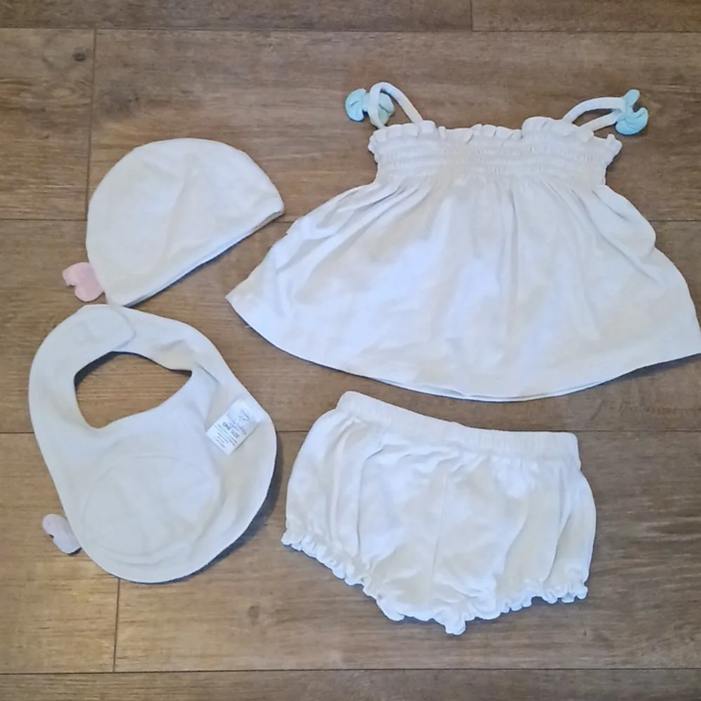 Koala Baby Organic Cream Color Fish-Themed 4 Piece Set